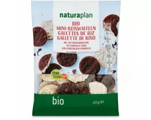 Naturaplan Bio Mini-Reiswaffeln Bitterschokolade