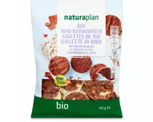 Naturaplan Bio Mini-Reiswaffeln Milchschokolade