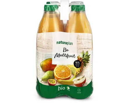 Naturaplan Bio Multifruchtsaft 4x1l