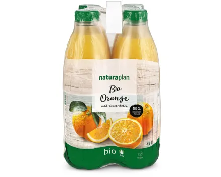 Naturaplan Bio Orangensaft 4x1l
