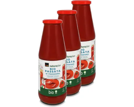 Naturaplan Bio Passata di pomodoro 3x 700g