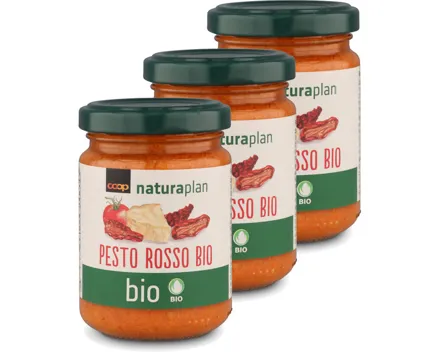 Naturaplan Bio Pesto Rosso 3x 140g