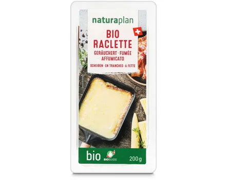 Naturaplan Bio Raclette geräuchert Scheiben
