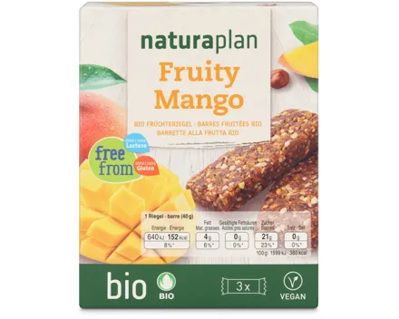 Naturaplan Bio Riegel Mango 3x40g