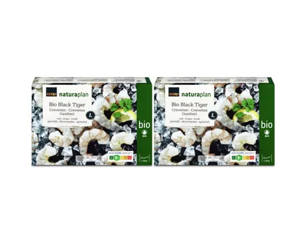Naturaplan Bio Riesen-Crevetten Black Tiger 2x 200g