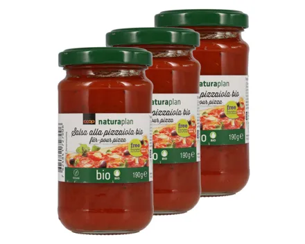 Naturaplan Bio Salsa Pizzaiola 3x190g