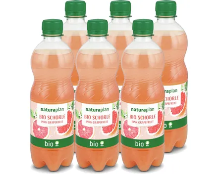 Naturaplan Bio Schorle Grapefruit 6x 50cl