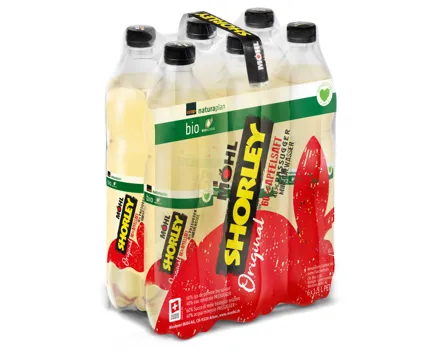 Naturaplan Bio Shorley Apfelschorle 6x1,5l