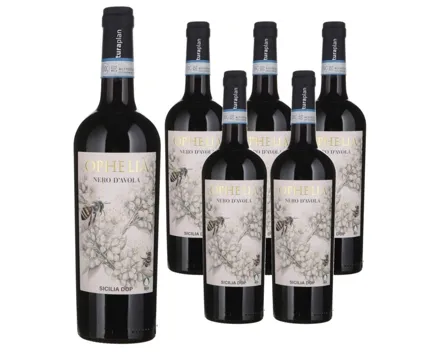 Naturaplan Bio Siciliane Nero d'Avola Ophelia 6x 75cl (2024) – Rotwein, Italien (0.75l)