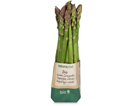 Naturaplan Bio Spargeln grün