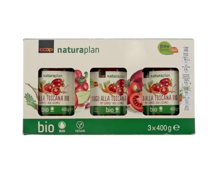 Naturaplan Bio Sugo Toscana 3x400g