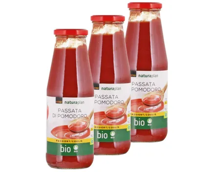 Naturaplan Bio Tomaten passiert 3x700g