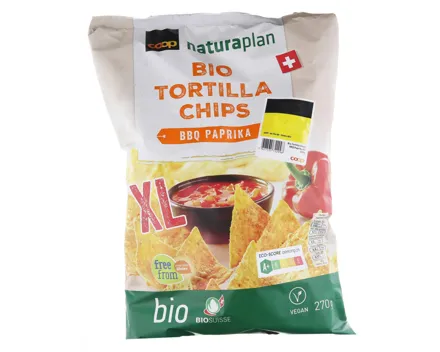 Naturaplan Bio Tortilla Chips BBQ Paprika