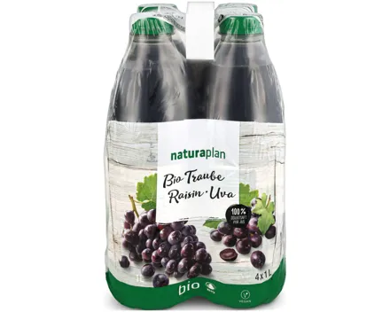 Naturaplan Bio Traubensaft 4x1l