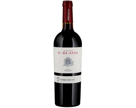 Naturaplan Bio-Vin d'Hérault IGP Terre Rouge Domaine St-Blaise (2022) – Rotwein, Frankreich (0.75l)