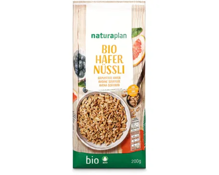 Naturaplan Bio Vollkorn Hafernüssli