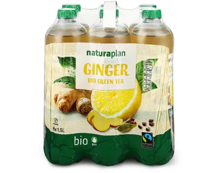 Naturaplan Organic Ginger Green Ice Tea 6x1.5l