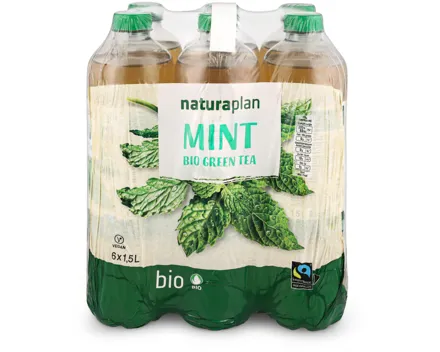Naturaplan Organic Mint Green Ice Tea 6x1.5l