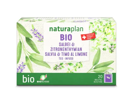 Naturaplan Salbei & Zitronenthymian 20 Portionen
