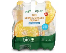 Naturaplan Schnitzwasser Orange 6x1l
