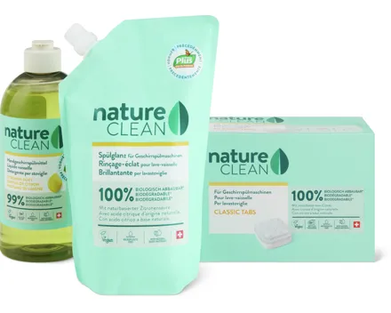 Nature Clean-Automaten- und -Handgeschirrspülmittel