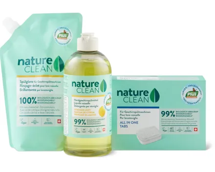 Nature Clean-Automaten- und -Handgeschirrspülmittel