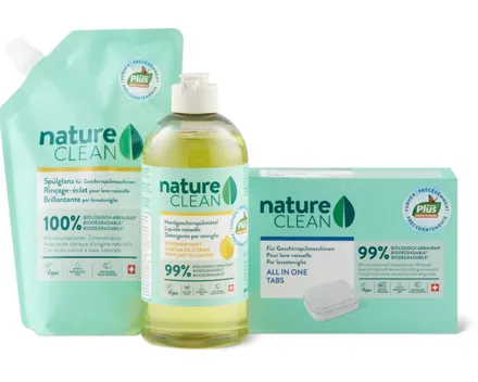 Nature Clean-Automaten- und -Handgeschirrspülmittel