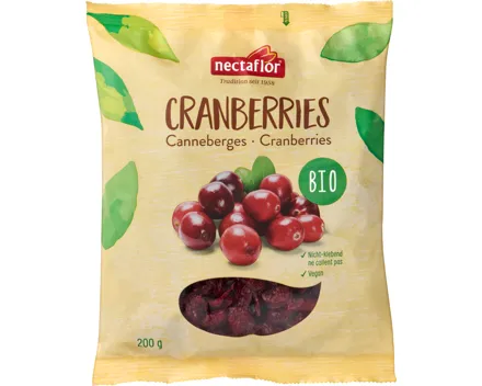 Nectaflor Cranberries bio