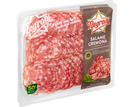 Negroni Salami Cremona