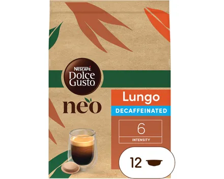 NEO Dolce Gusto Decaf Lungo 12 Pods