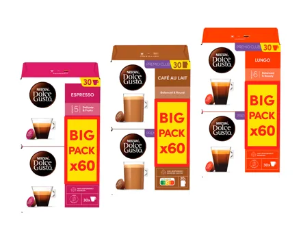 Nescafé Dolce Gusto 2 x 30 Kapseln