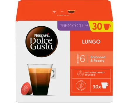 Nescafé Dolce Gusto Lungo 30 Kapseln