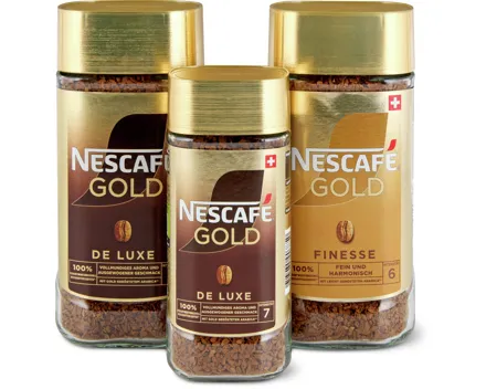 Nescafé-Gold de Luxe oder -Finesse