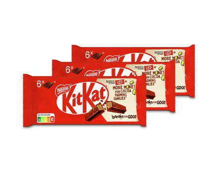Nestlé KitKat Riegel 3x6x41.5g