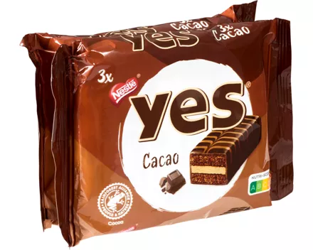 Nestlé Kuchenriegel Yes Cacao