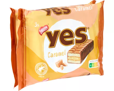 Nestlé Kuchenriegel Yes Caramel