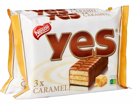 Nestlé Kuchenriegel Yes Caramel