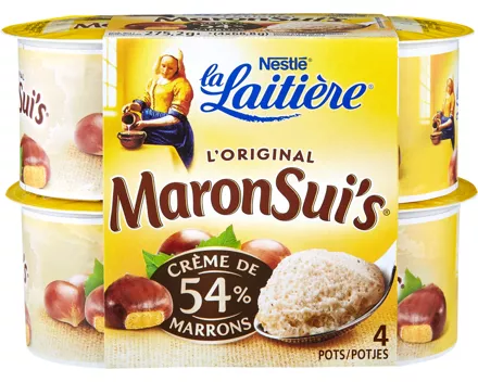Nestlé La Laitière MaronSui's Marronicrème