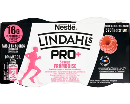 Nestlé Lindahls Quark Pro+ Himbeere
