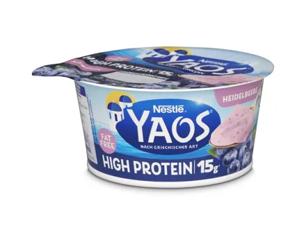 Nestlé Yaos High Protein Jogurt Heidelbeere