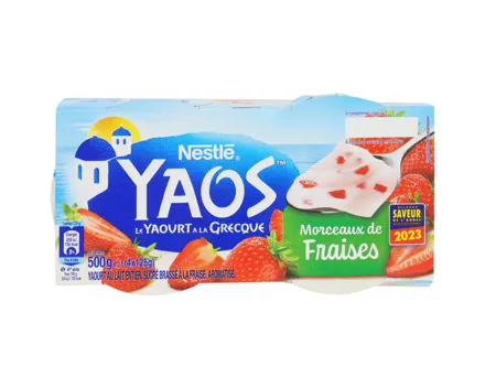 Nestlé Yaos Joghurt Erdbeere 4x125g