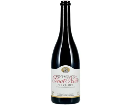 Neuchâtel AOC Pinot Noir Domaine Saint-Sébaste (2023) – Rotwein, Schweiz (0.75l)
