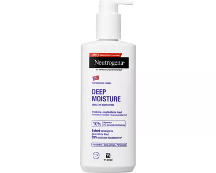 Neutrogena Bodylotion Sensitive Deep Moisture