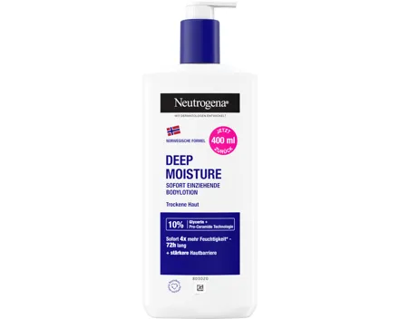 Neutrogena Deep Moisture sofort einziehende Bodylotion
