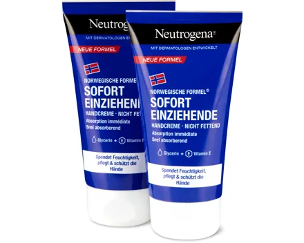 Neutrogena- oder Le Petit Marseillais-Handcremen, Duo-Pack