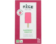 Nice Bio Fruit Pops Himbeer Hibis 5x45ml