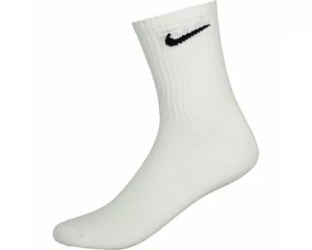 Nike Sportsocken Everyday Crew, 3 Paar 39-42, weiss