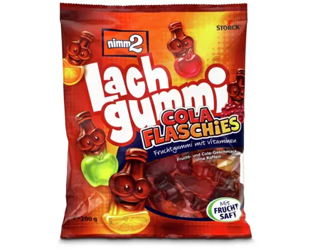 Nimm2 Lachgummi Cola Flaschies