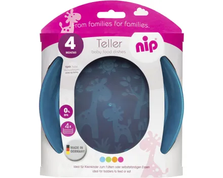 Nip Teller ab 4+ Monate 4 Stück