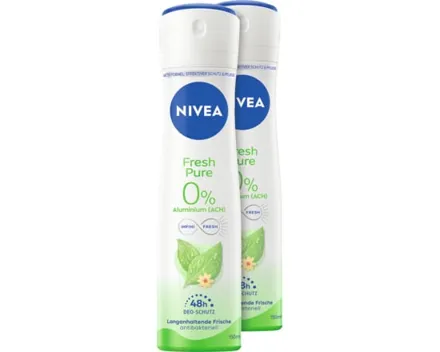 Nivea Aero Fresh Pure 2x150ml
